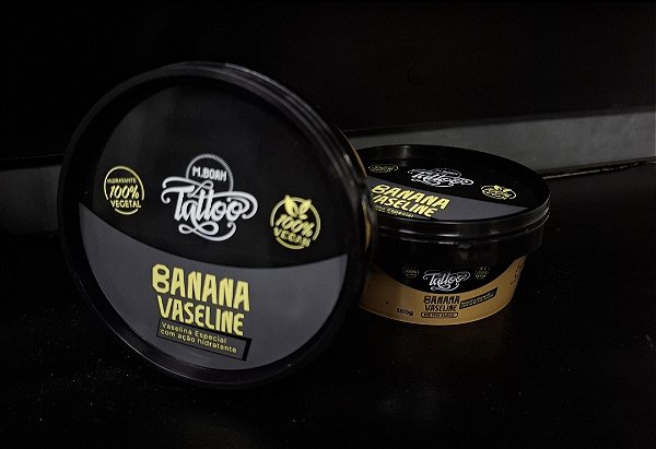 Banana Vaseline 150gr | Com Extrato de Banana M Boah