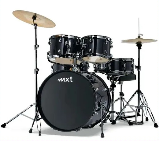 Bateria Acústica Completa MXT M-B120PC