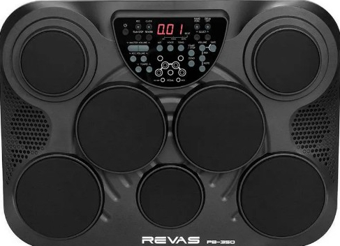 BATERIA ELETRÔNICA PORTÁTIL REVAS PB-350