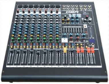 DM8 USB MESA DE SOM ANALÓGICA 8 CANAIS DBR