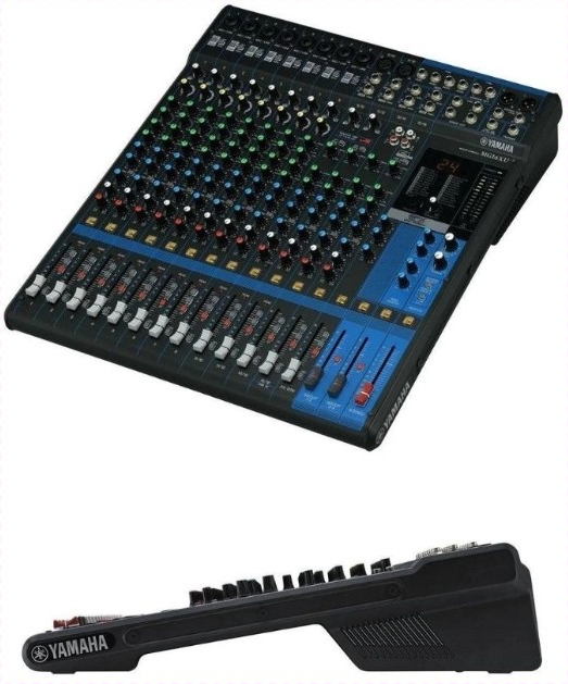 MESA DE SOM COM 16 CANAIS MG16XU - YAMAHA