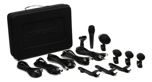 KIT DE MICROFONES PARA BATERIA SHURE PGADRUMKIT5