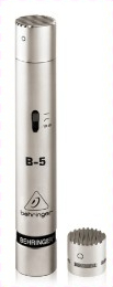 MICROFONE CONDENSADOR PARA ESTÚDIO BEHRINGER B-5