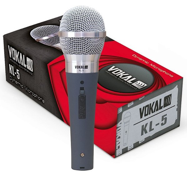 MICROFONES COM FIO VOKAL SERIE KL-5