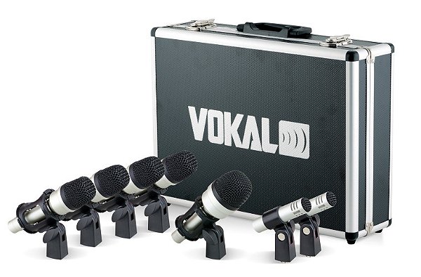 VOKAL MICROFONE PARA BATERIA 7 PEÇAS VDM7