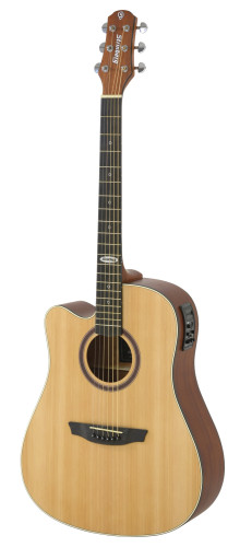 STRINBERG VIOLAO SD200C NS LH CANHOTO FOLK FOSCO