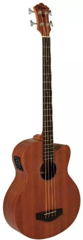 BAIXOLÃO 4 CORDAS ELÉTRICO TAGIMA AB-400 MAHOGANY SERIES COM ACABAMENTO OPEN PORE
