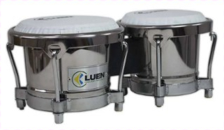 BONGÔ LUEN 6"/7" INOX PELE SINTÉTICA