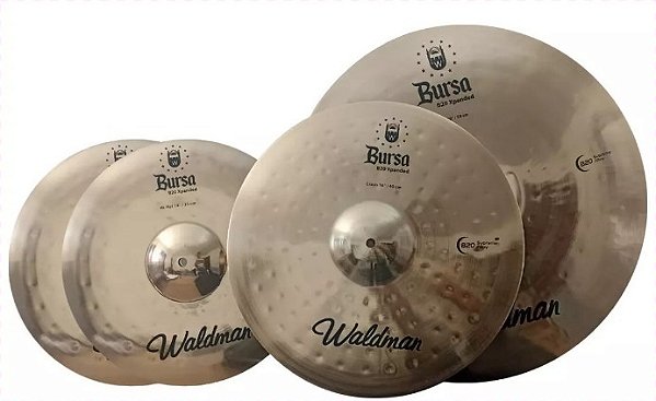KIT DE PRATOS WALDMAN BURSA SERIES 14-16-20POL. COM BAG LIGA BRONZE B20
