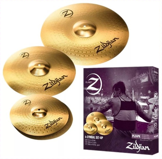 ZILDJIAN KIT DE PRATOS PLANET Z PLZ4PK  14/16/20