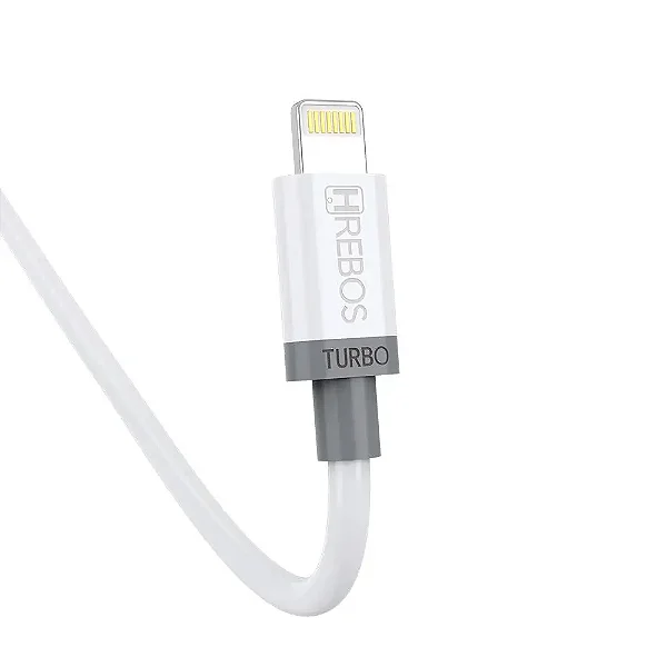 CABO CARREGAMENTO LIGHTING 1,2M IOS - HREBOS