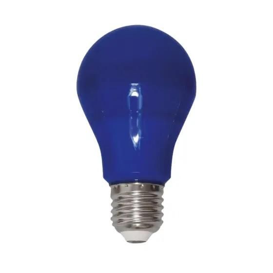 Lâmpada Bulbo A60 6W Azul Bivolt