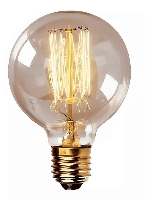 Lâmpada de Resistência de Carbono G80 40W 110V