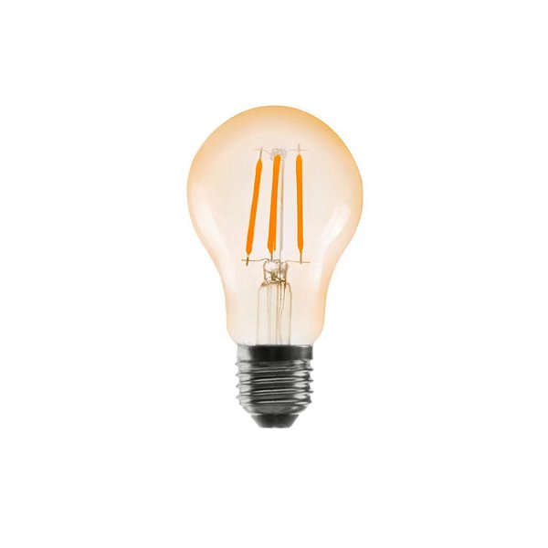 Lâmpada Filamento A60 2400K 4W 400LM