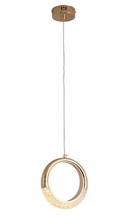 Pendente 184 Mezzo LED 4W 3000K Bivolt French Gold