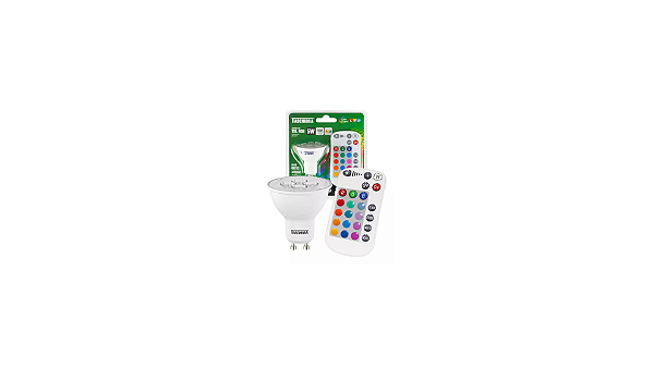 Lâmpada Led Taschibra Tdl 5w Rgb Controle Remoto AUTOVOLT