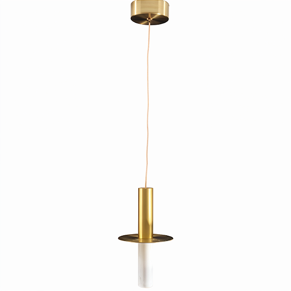 Pendente Luxo Columna Gold 6W