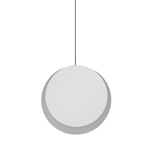 Pendente Lunar Branco 6W 3K/4K/6,5K