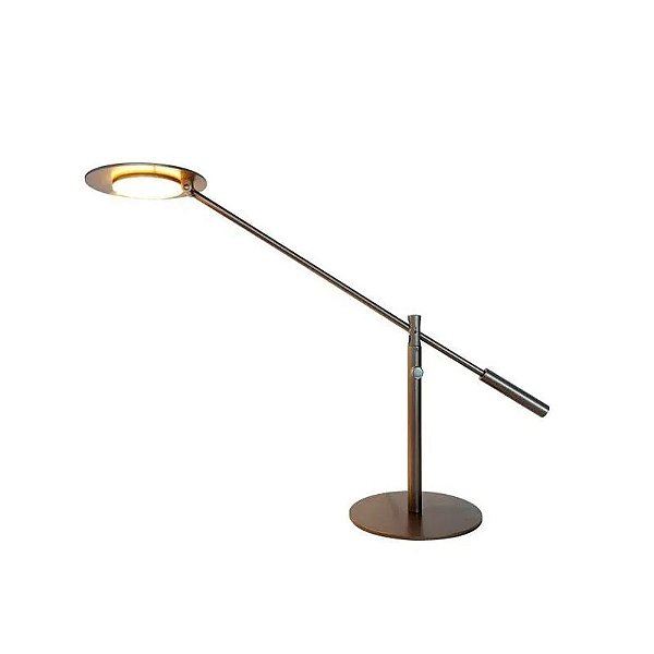 Luminária de Mesa Legi 9W Cinza Bivolt – Modelo LEG1AB01CZ10