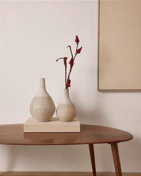 KIT VASO EM CERAMICA - 18378,18379