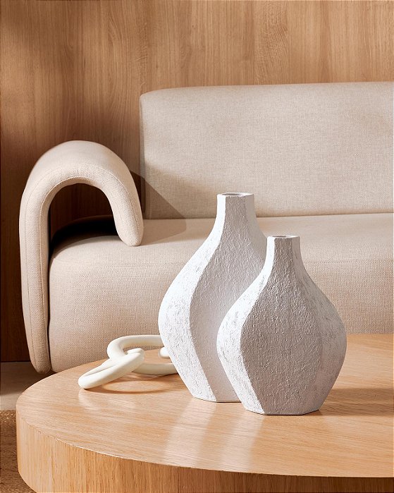 KIT VASO EM POLIRRESINA - 18770,18771