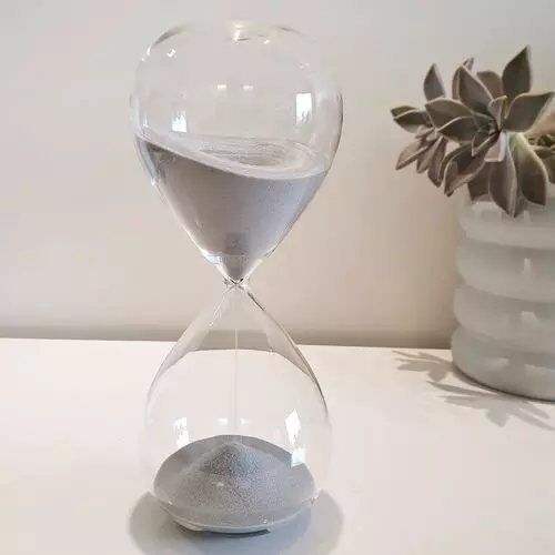 AMPULHETA EM VIDRO 30 MINUTOS - 09605