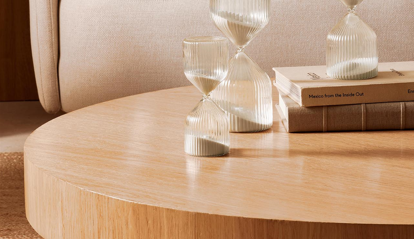 AMPULHETA EM VIDRO 30 MINUTOS - 18329