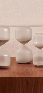 AMPULHETA EM VIDRO 30 MINUTOS - 18737