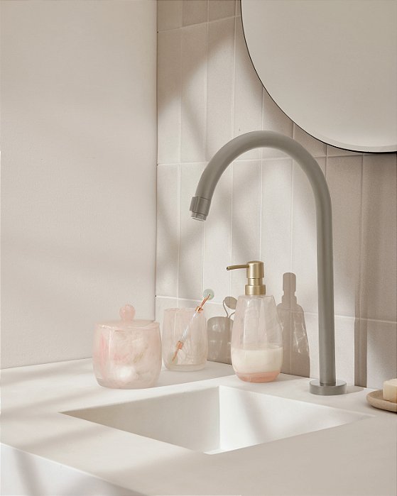 KIT EM VIDRO PARA BANHEIRO - 3 PCS - 19231