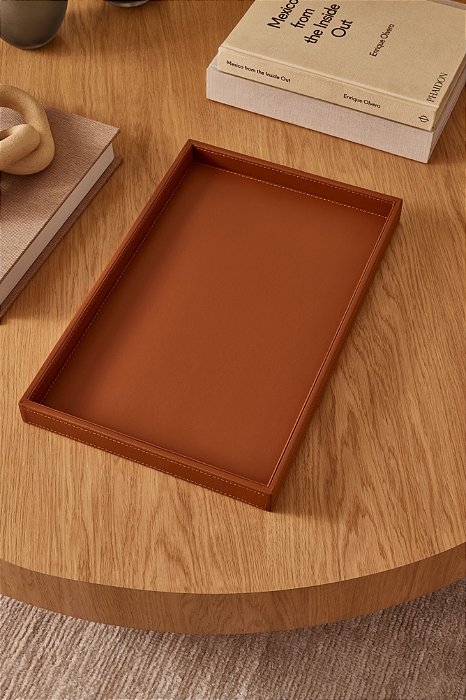 BANDEJA EM MDF COM REVESTIMENTO EM PU - 17963