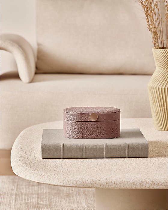 CAIXA EM MDF COM REVESTIMENTO EM PU - 18236