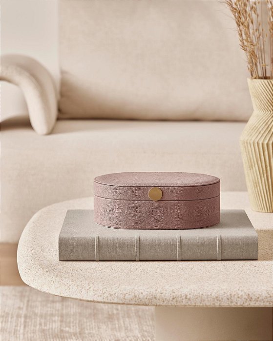 CAIXA EM MDF COM REVESTIMENTO EM PU - 18235