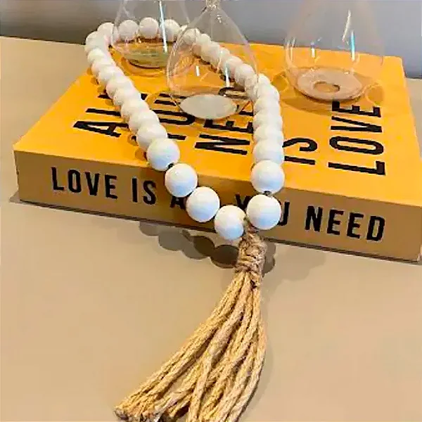 COLAR DECORATIVO EM MADEIRA - 15131