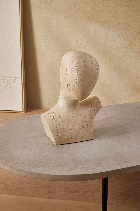 ESCULTURA BUSTO EM POLIRRESINA - 17709