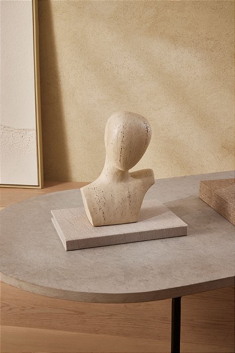 ESCULTURA BUSTO EM POLIRRESINA - 17708