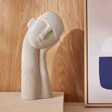 ESCULTURA FACE EM POLIRRESINA - 15875