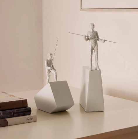 ESCULTURA PESSOA EM POLIRRESINA - 18123