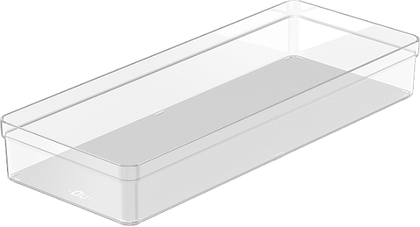 ORGANIZADOR DE GAVETAS CLEAR - 37,5x15x5,6cm - OGC700
