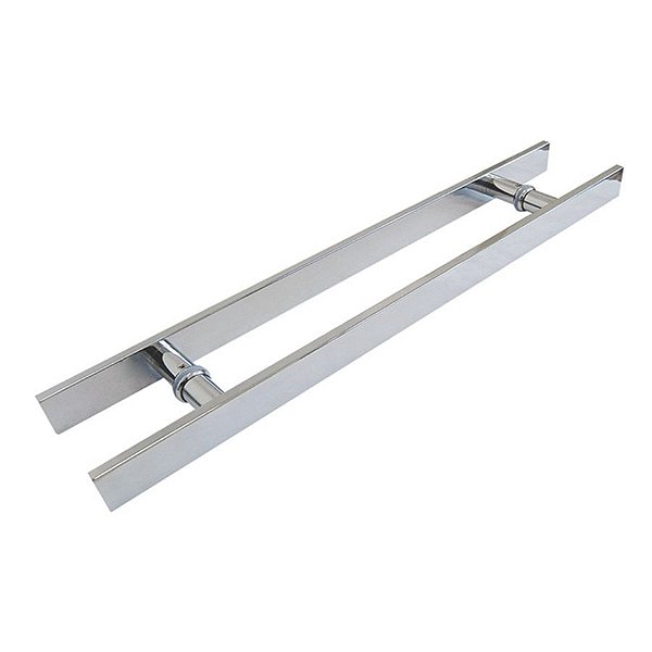 PUXADOR DUPLO MAX002 - AÇO INOX - MÁXIMA