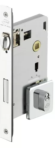 FECHADURA ROLETE 1710 E81 - ROSETA QUADRADA - IMAB