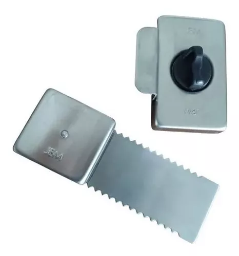 FECHADURA AUXILIAR PORTA DE CORRER SEM CHAVE - FC2-15 - JBM