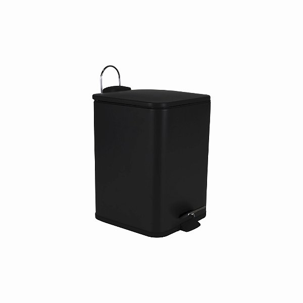 Lixeira QD 03L Grafite YY - 80113 - GHELPLUS