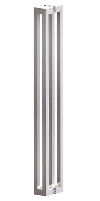 PUXADOR DUPLO - DUOMO (AÇO INOX) - AÇO BRASIL