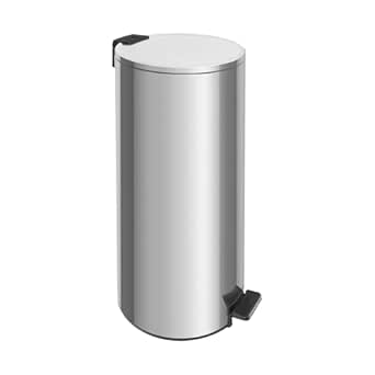 LIXEIRA ACO INOX C/PEDAL LOOP 30L - TRAMONTINA