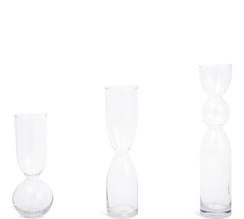 KIT VASO EM VIDRO - 18697