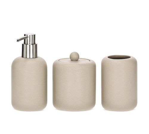 KIT EM POLIRRESINA PARA BANHEIRO - 20803