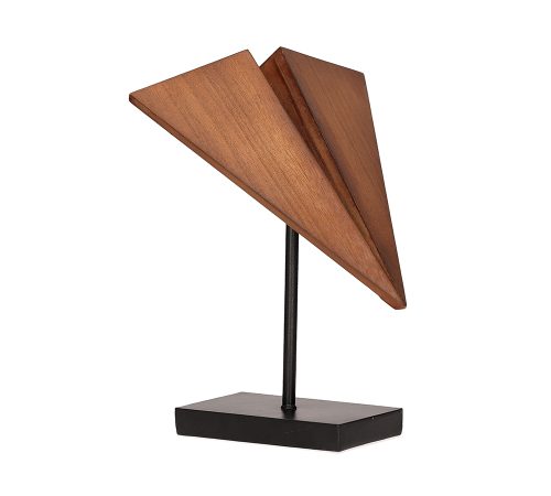 ESCULTURA AVIAO EM MADEIRA - 19871