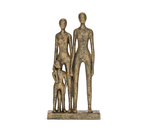 ESCULTURA FAMILIA EM POLIRRESINA - 20505