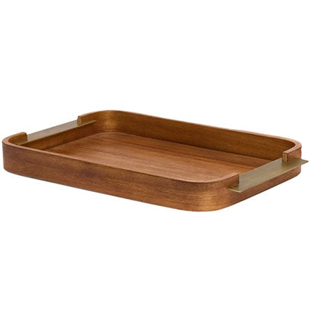 BANDEJA EM MDF E METAL - 21269 G