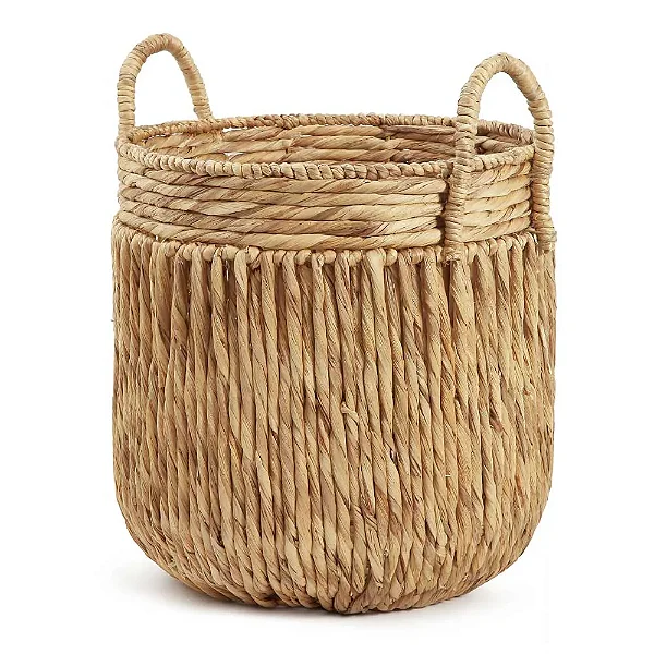 CESTO EM FIBRA NATURAL - 18341 G